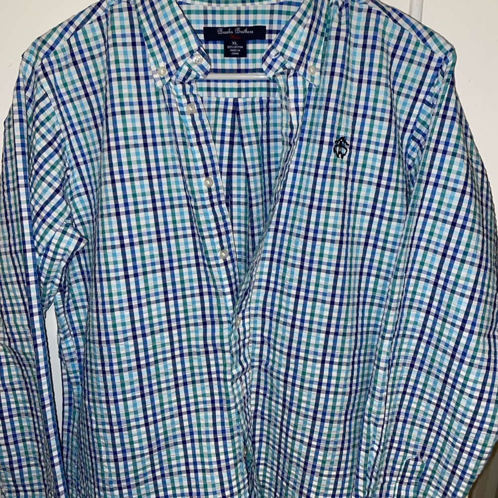 Brooks brothers button down shirt
